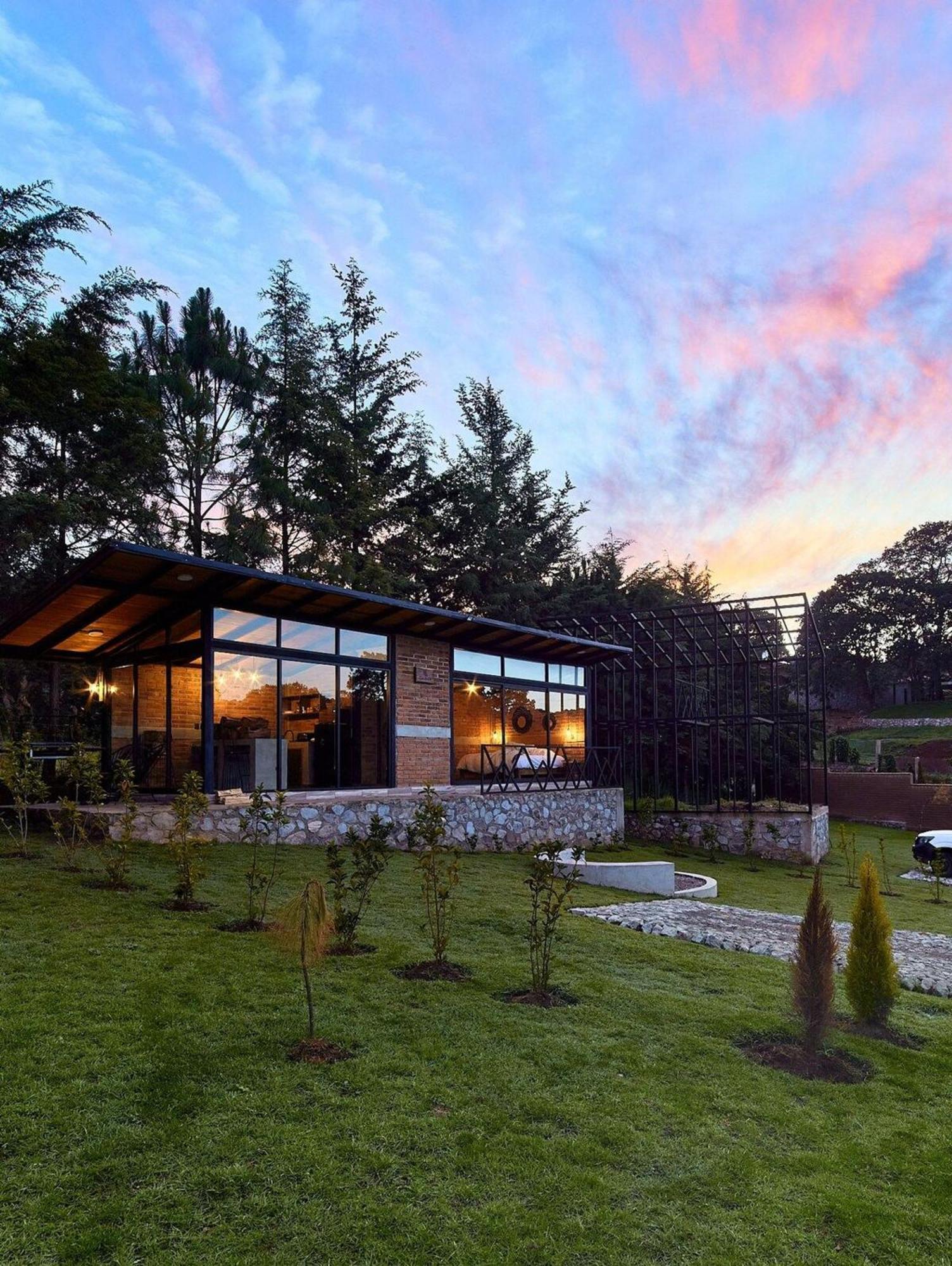 Cabana Gardenia, Tapalpa Villa Buitenkant foto